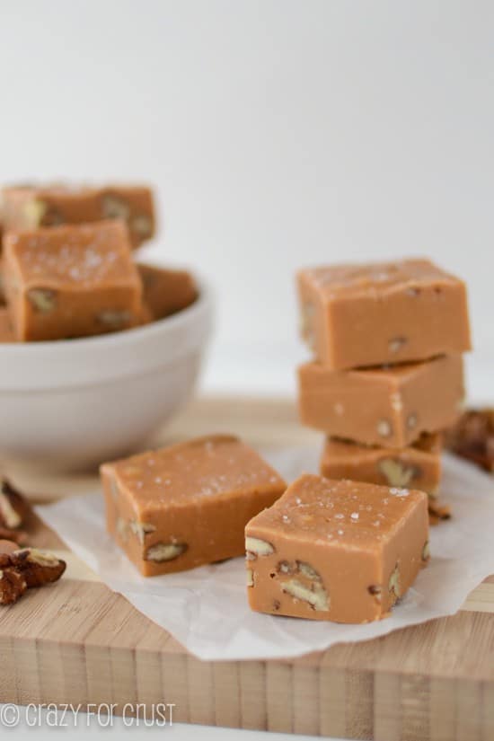 Salted Butterscotch Fudge