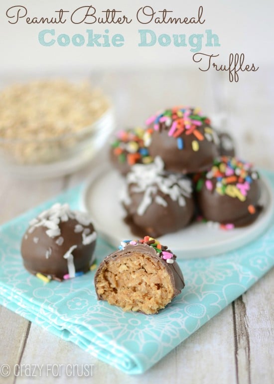 peanut butter oatmeal cookie dough truffles (1 of 5)w