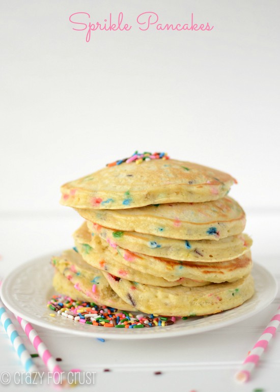 Sprinkle Pancakes