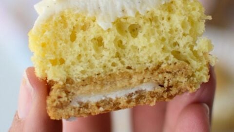 banana golden oreo cupcakes