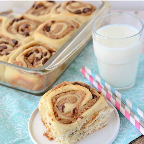 Peanut Butter Cinnamon Rolls Crazy for Crust