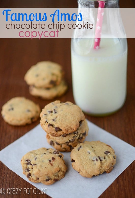 Famous Amos Copycat Chocolate Chip Cookie Crazy For Crust