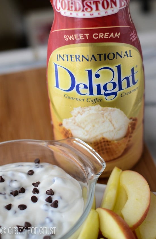 Ice Cream Apple Dip | crazyforcrust.com | #apple #dip #IScream4ID Ice Cream Apple Dip | crazyforcrust.com | #apple #dip #IScream4ID