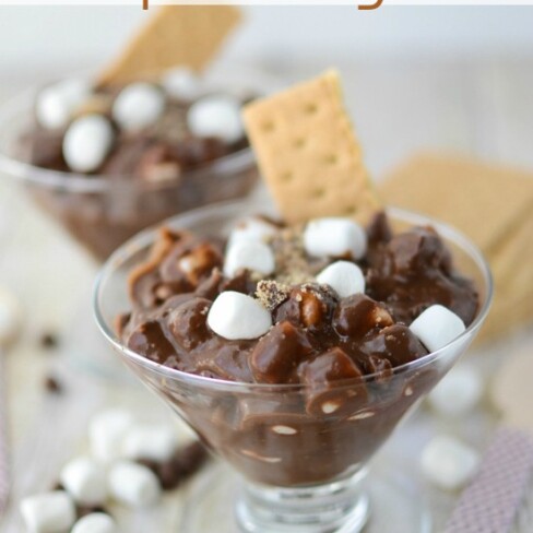 S'mores Pudding - Crazy for Crust