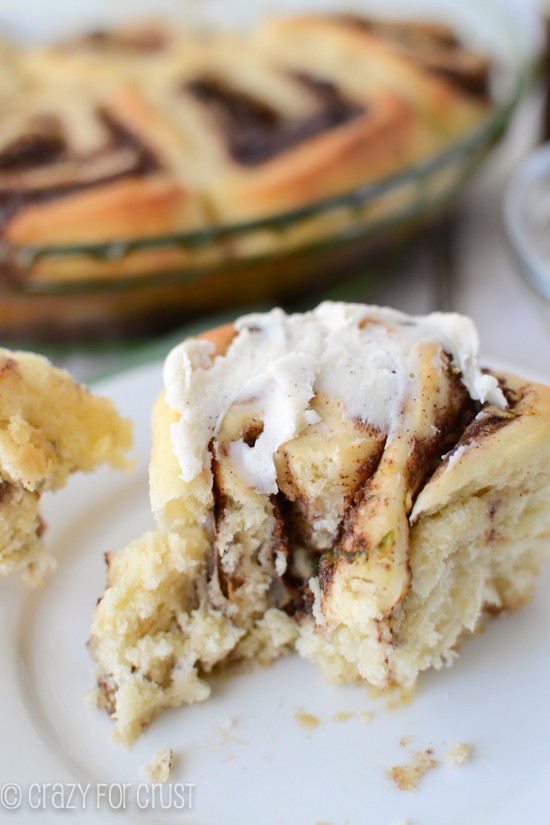 Zucchini Cinnamon Rolls