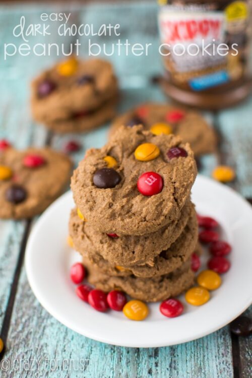 Chocolate Peanut Butter Truffle Cookies Crazy for Crust