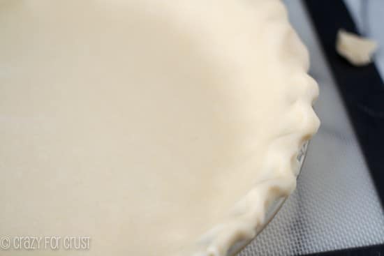 crimped All Butter Pie Crust
