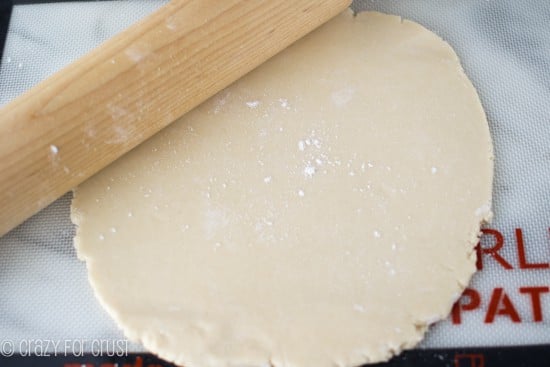 rolling out an All Butter Pie Crust 