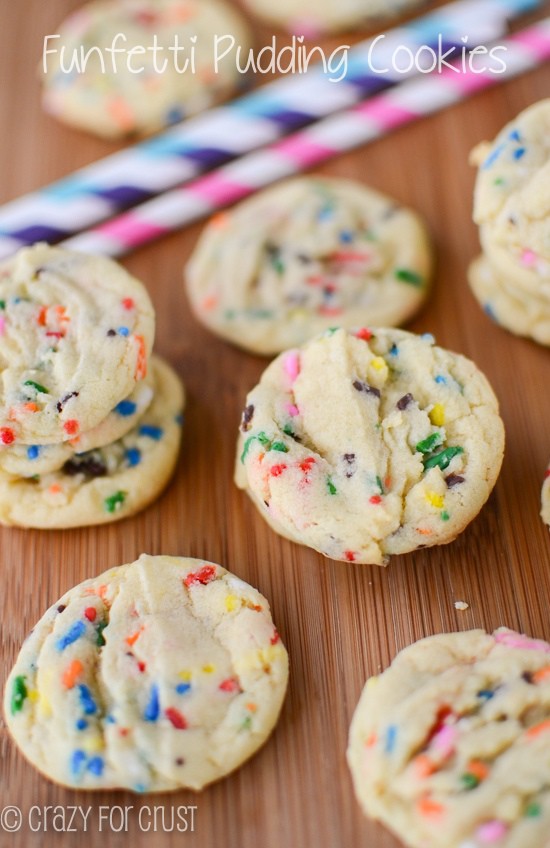 funfetti pudding cookies