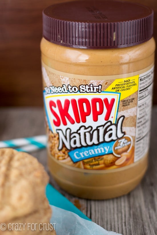 Jar of Skippy Natural Peanut Butter