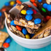 Magic Bark Bark in a white bowl with title