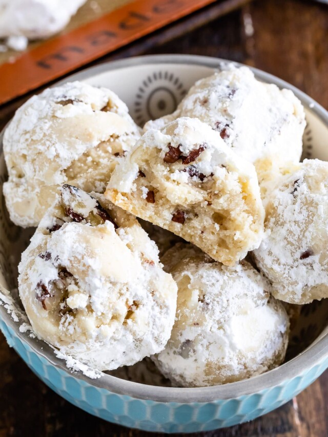 Snowball Cookies