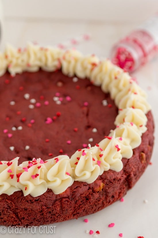 Red Velvet Cookie Cake (4 of 8)