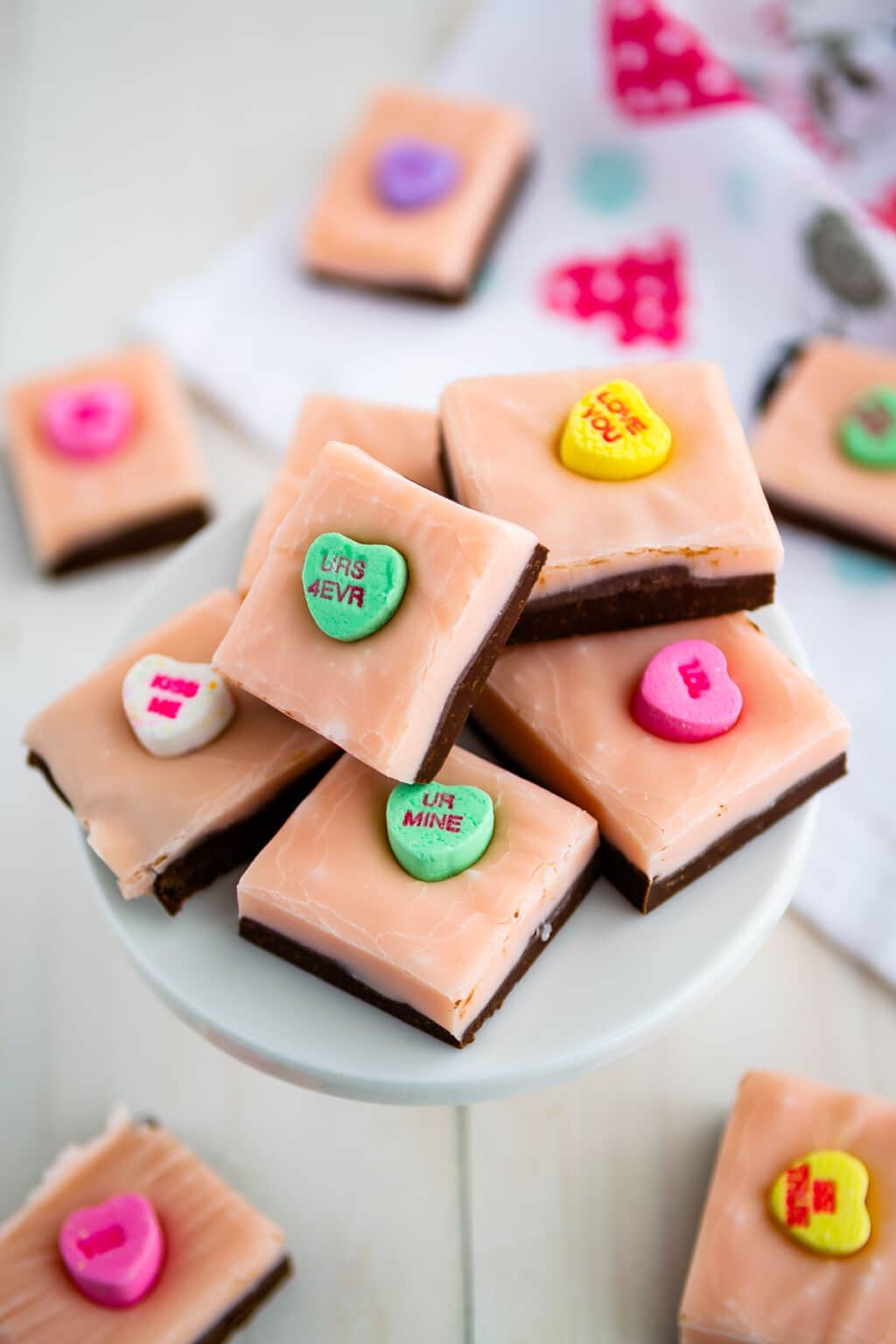 Valentine's Day Fudge Crazy for Crust