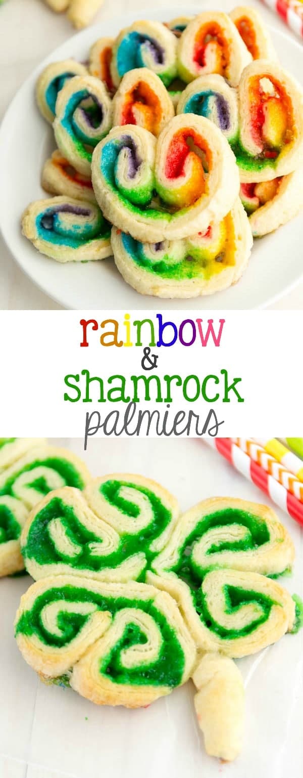 Rainbow & Shamrock Palmiers