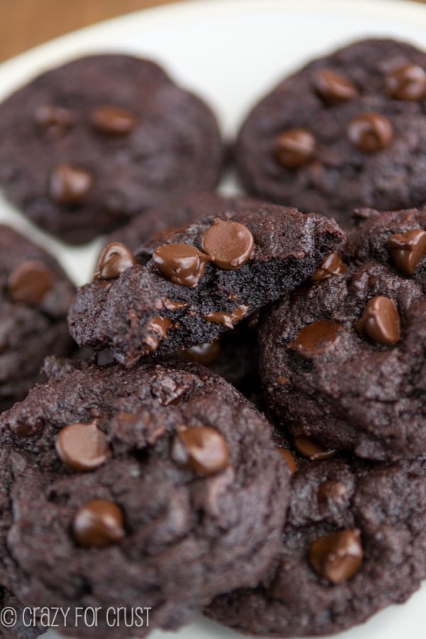 Triple Chocolate Pudding Cookies