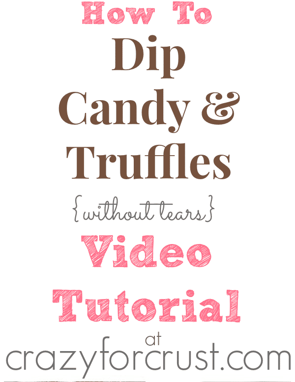 fb How To Dip Candy and Truffles Video Tutorial