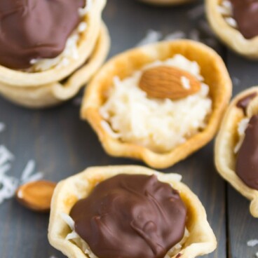 Almond Joy Mini Pies