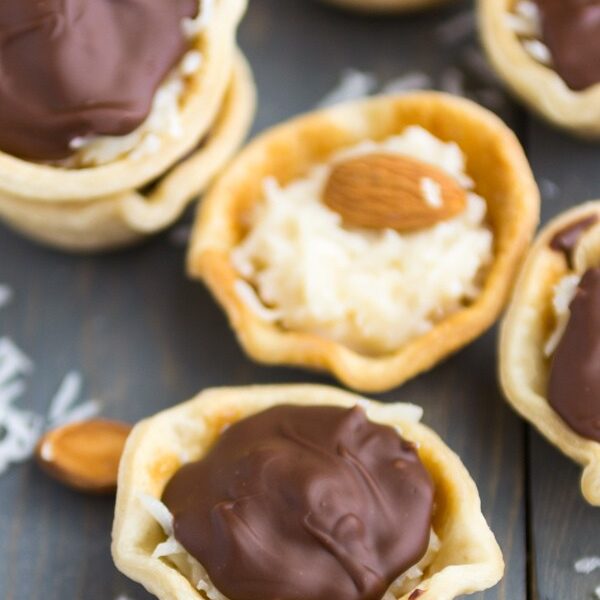 Almond Joy Mini Pies - Crazy for Crust