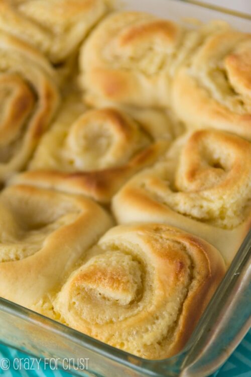 Almond Sweet Rolls Crazy for Crust