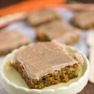 Carrot Cake Blondies