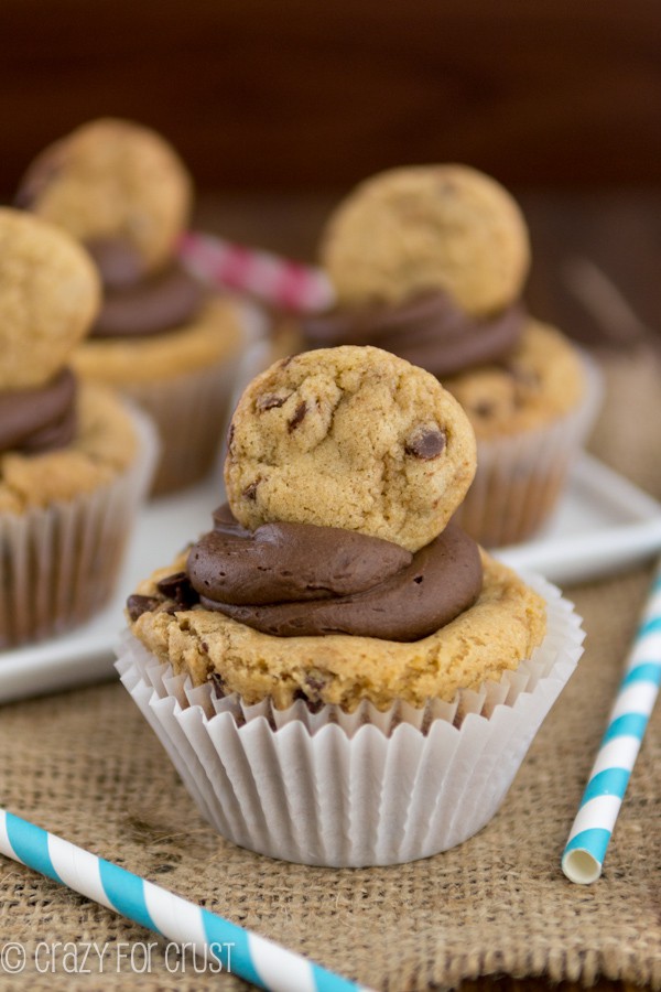 Chocolate Chip Cookie Cupcakes (1 of 6)