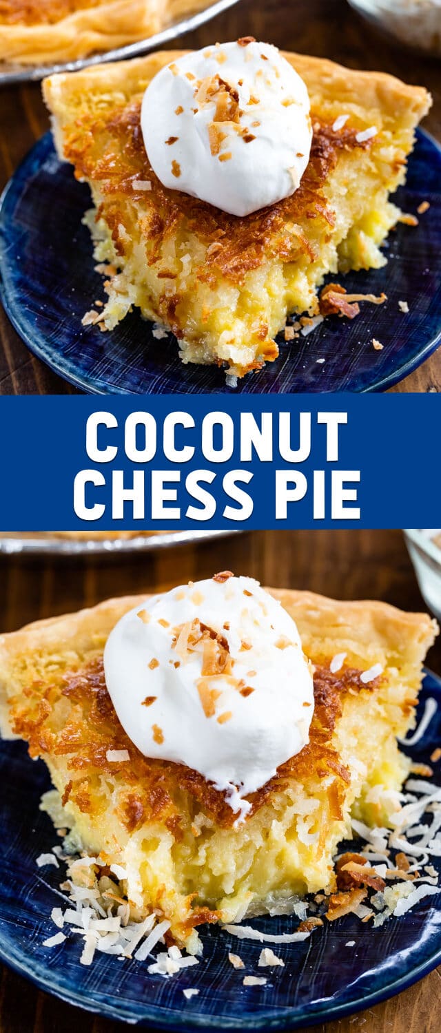 Coconut Chess Pie Crazy for Crust