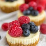 Fruit Tart Cheesecakes