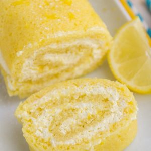 Lemon Cake Roll