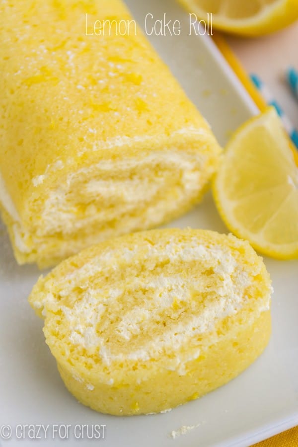 Lemon Cake Roll