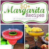 collage of 6 margarita recipes