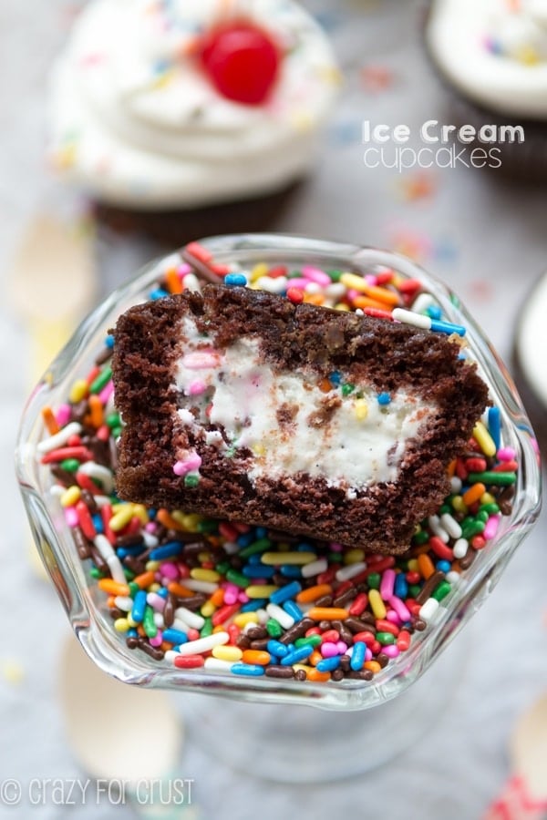 Ice Cream Scoop Cupcakes 