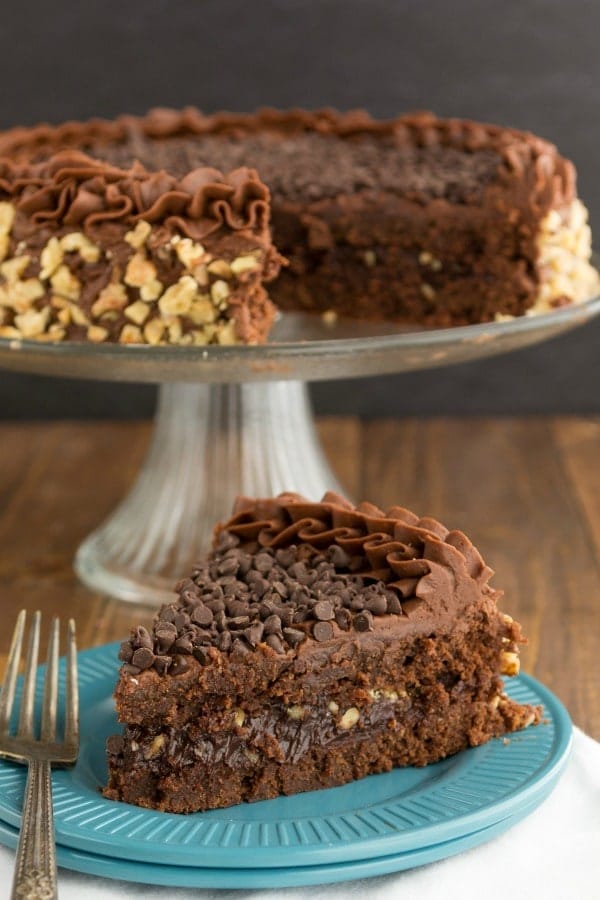 Brownie Layer Cake (1 of 2)