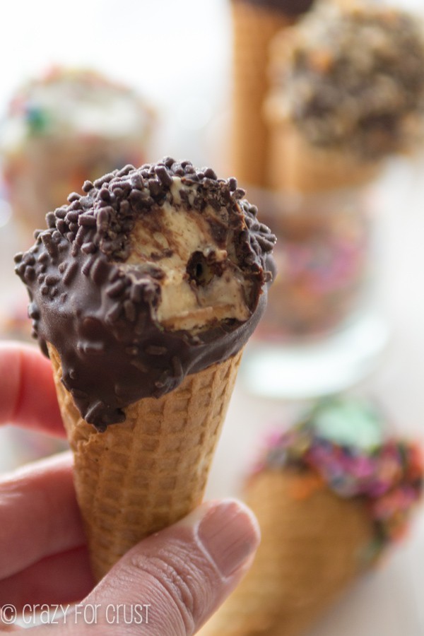 Homemade Peanut Butter Brownie Drumsticks