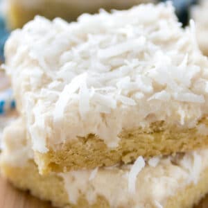 coconut sugar cookie bars