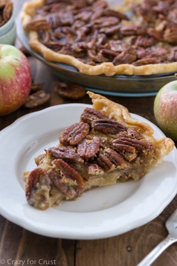 Apple Pecan Pie is the best of both worlds: Apple Pie and Pecan Pie!