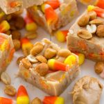 payday fudge with candy corn