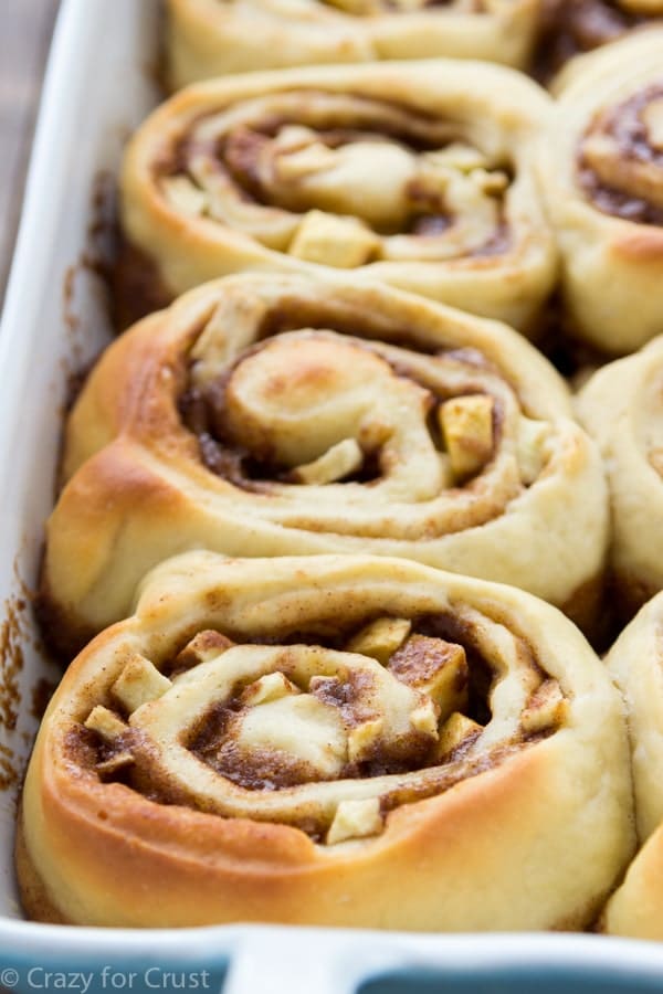 Apple Cider Cinnamon Rolls