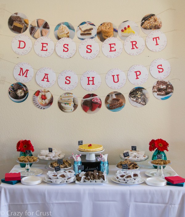 dessert mash-ups book launch party