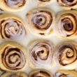 Eggnog Cinnamon Rolls have eggnog in the dough and glaze!