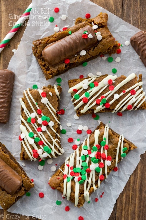 Gingerbread Cookie Sticks: One of my favorite ways to eat gingerbread!