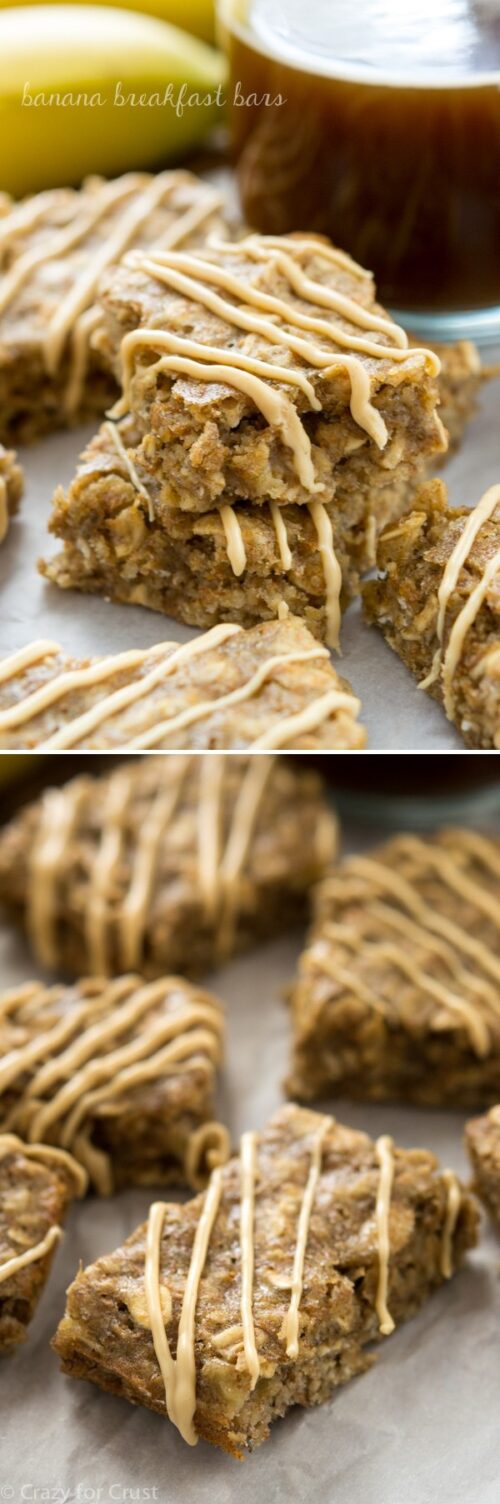 banana breakfast bars