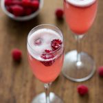 This Champagne Punch Bellini is the perfect drink for Christmas or New Years.