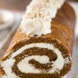 This Gingerbread Cake Roll is a divine blend of gingerbread and eggnog all into one beautiful roll.