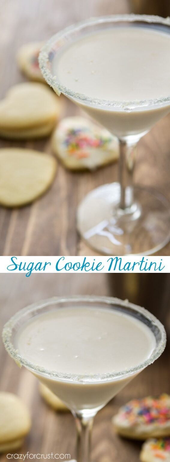 Sugar Cookie Martini Crazy for Crust