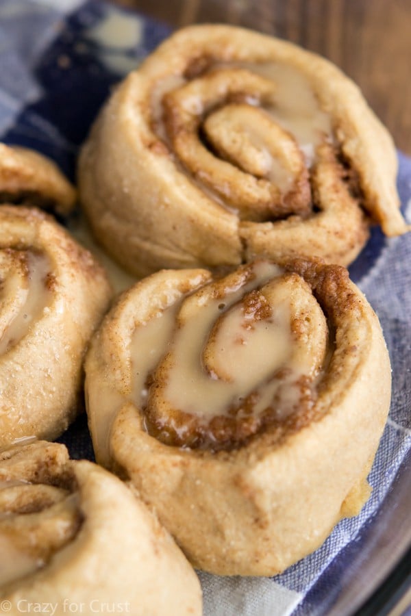 Heart Healthier Cinnamon Rolls