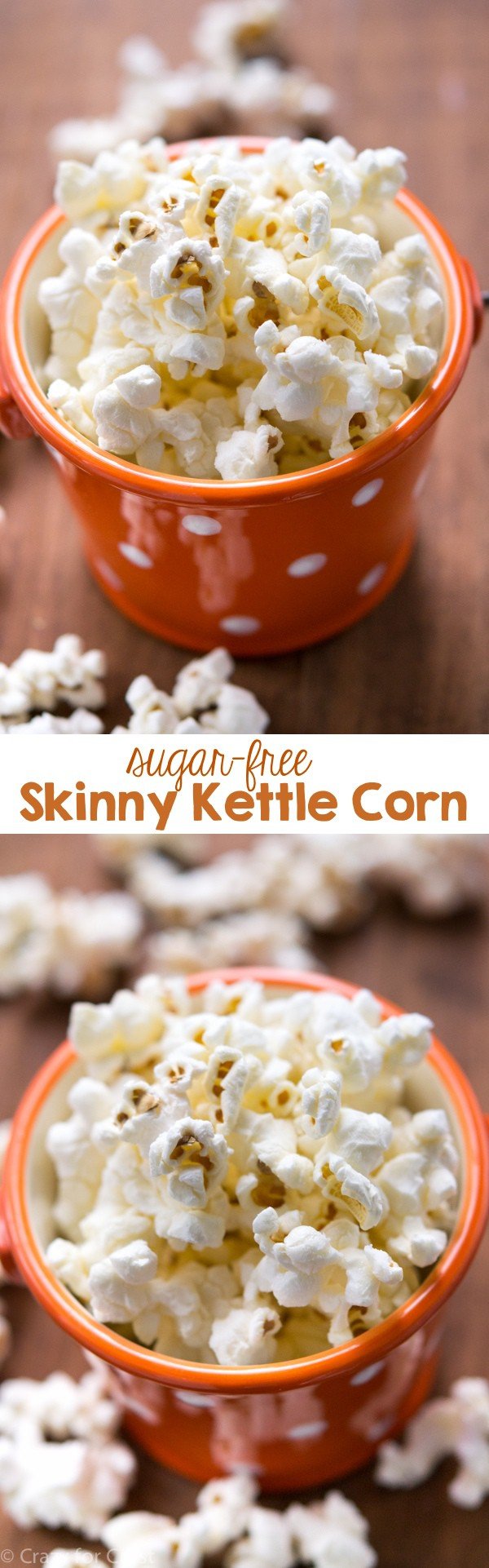 Skinny Sugar Free Kettle Corn is the perfect snack when you're counting calories.