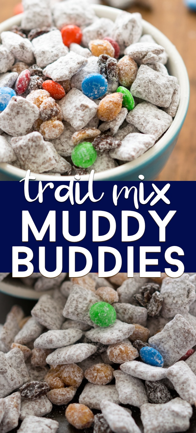 collage muddy buddies recipe