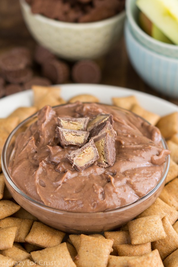 2 ingredient Chocolate Peanut Butter Dip (3 of 7)