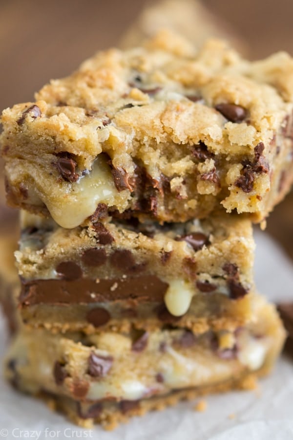 Chocolate Chip Gooey Bars